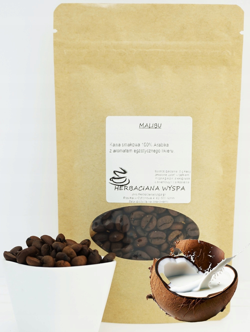 Káva Malibu 1 kg zrnková-měli jsme Nezapomínky