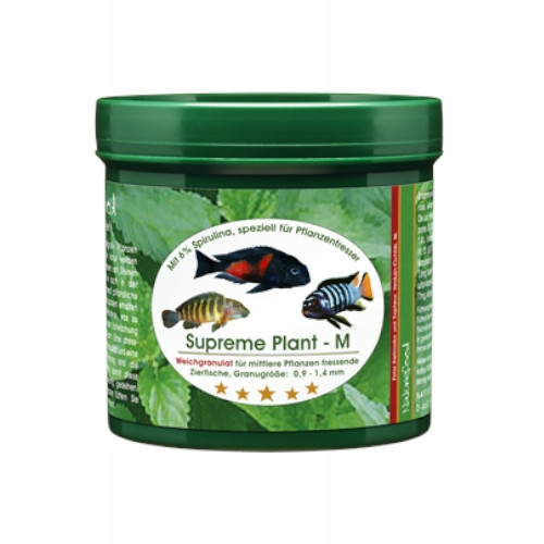 Naturefood Supreme Plant M Soft Rostlinné granule pro ošetřovatele 120g