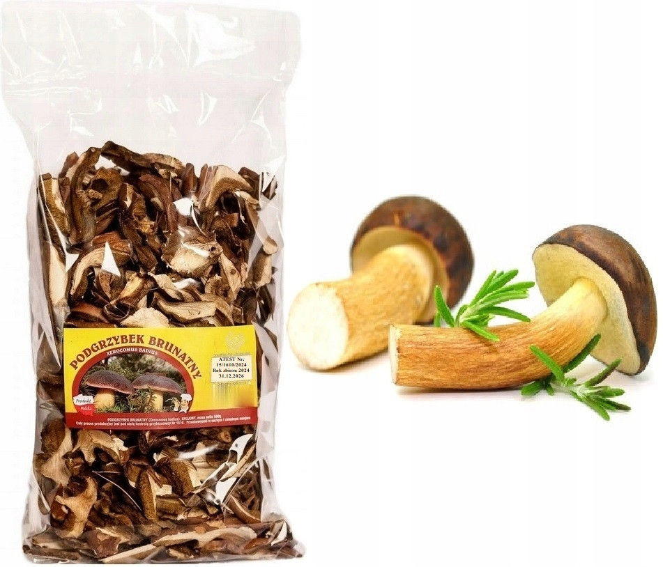 Podhoubí Krájené 500g Polský Atest 2024 Nová Sklizeň houby sušené lesní