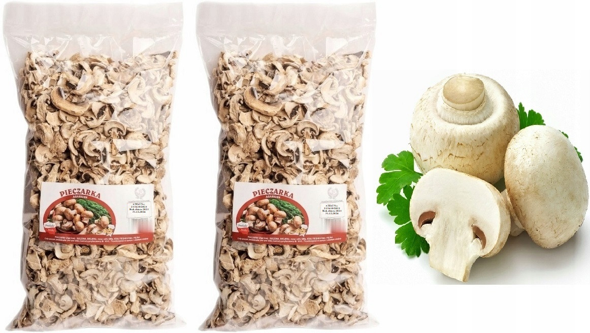 Pečivo Lux Krájené 1kg Polský Atest 2024 Nová Sklizeň sušené houby