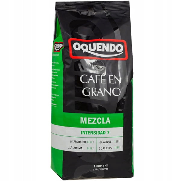 Káva zrnková Oquendo Cafe Torrefacto 1 kg videokniha s recepty Bonus