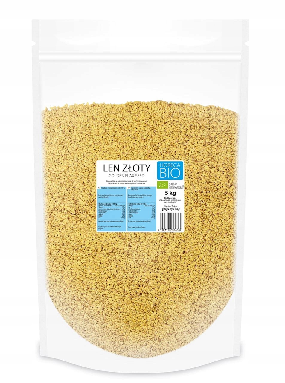 Len Zlatý Bio 5 kg Horeca (bio Planet)