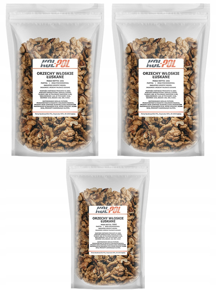 Vlašské Ořechy 2,5kg Loupané čerstvé vysoká kvalita