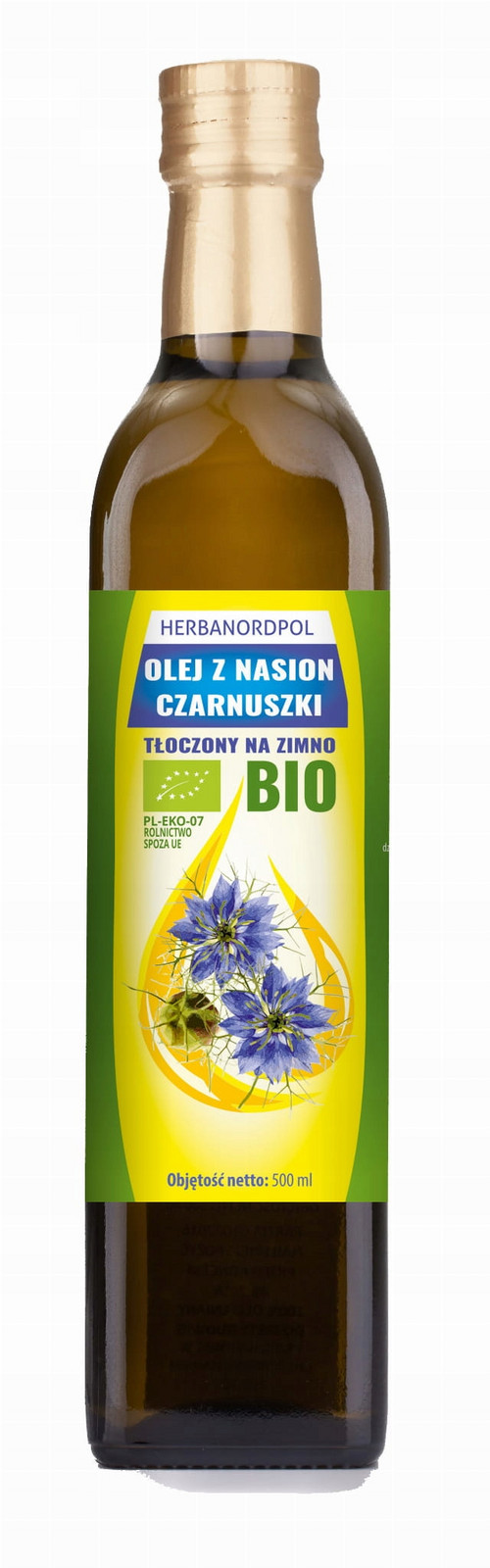 Bio Egyptský Černý olej Certifikovaný500ML