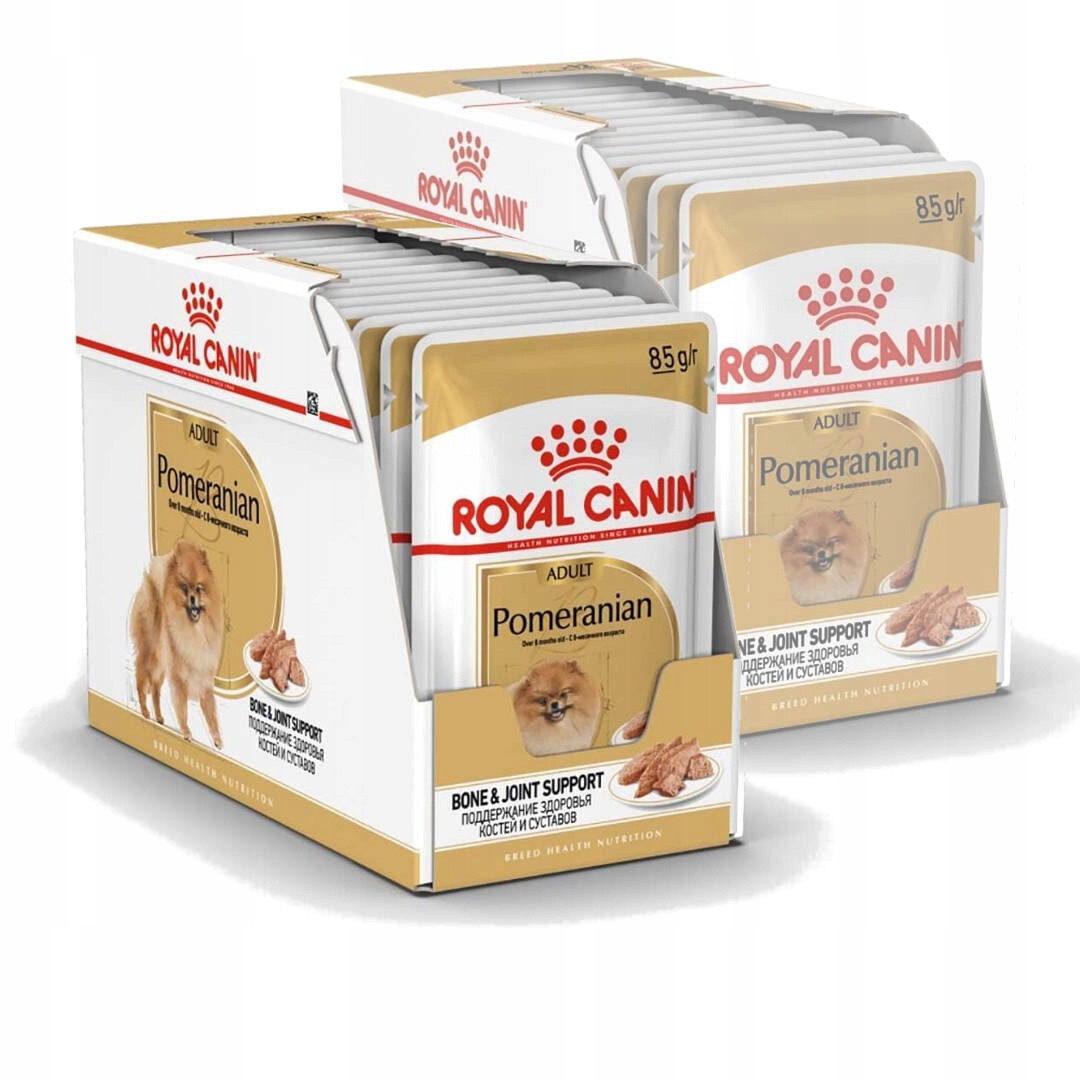 Royal Canin Pomeranian Adult 24x85g Krmivo Vlhká paštika pro psa