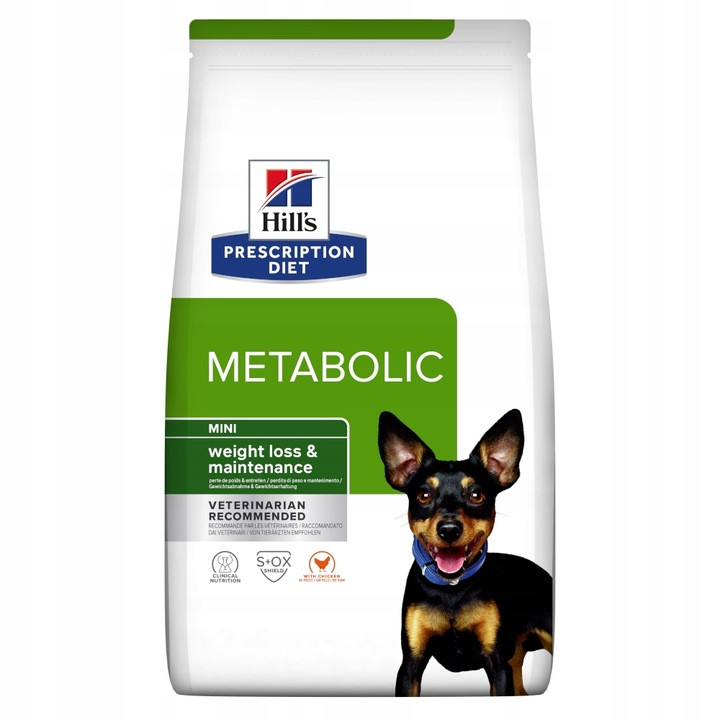Hill`s Pd Canine Metabolic Mini krmivo pro psy 1 kg