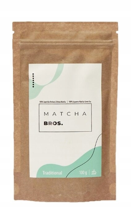 Zelený čaj Matcha Bros. Matcha Tradiční 100g