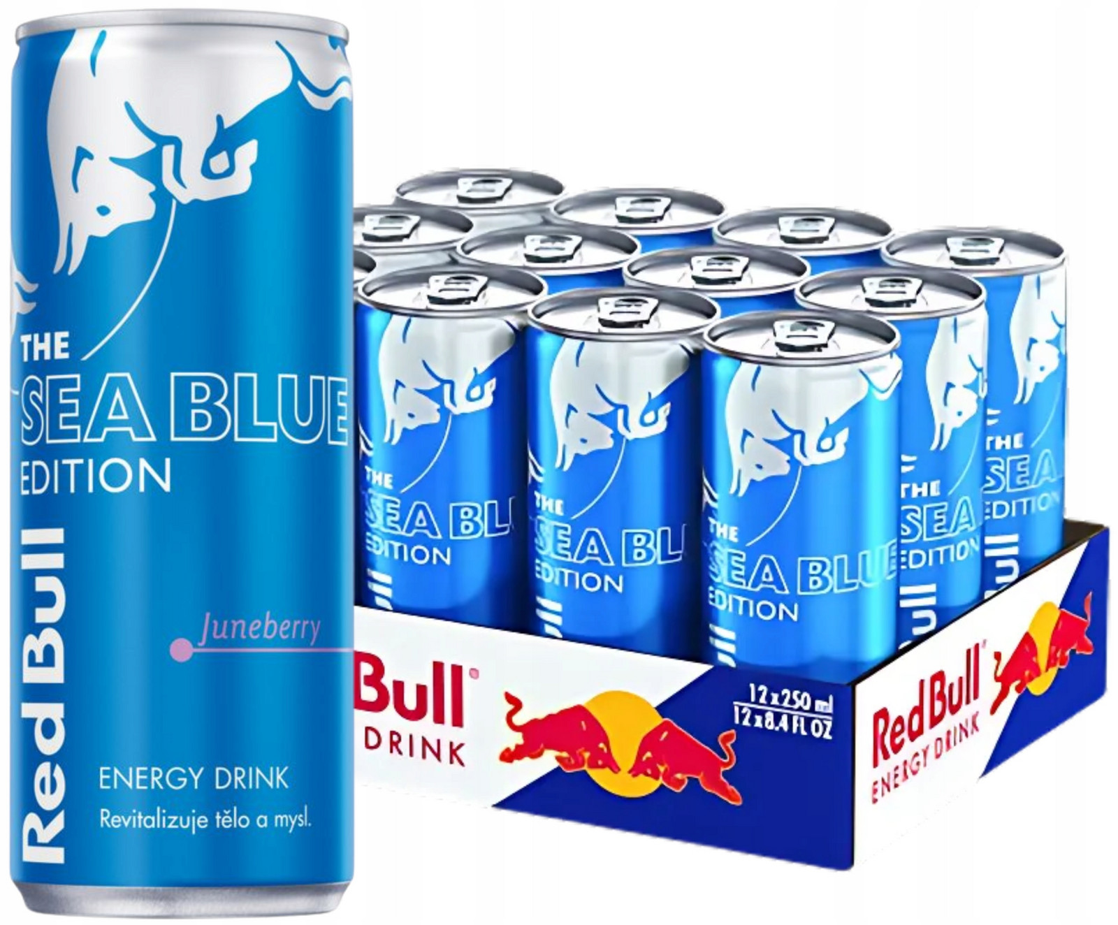 Red Bull The Sea Blue Edition Juneberry 12×250ml