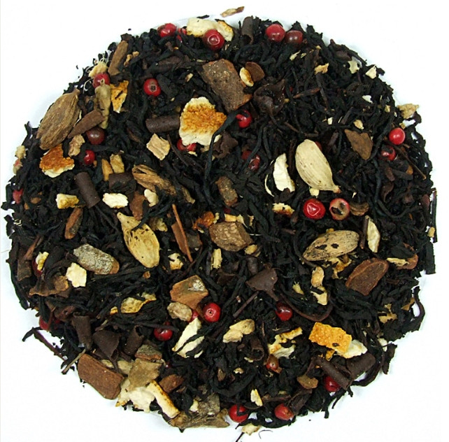 Čaj Černý Yunnan Black Arktický oheň Kardamom skořice Zázvor 1kg