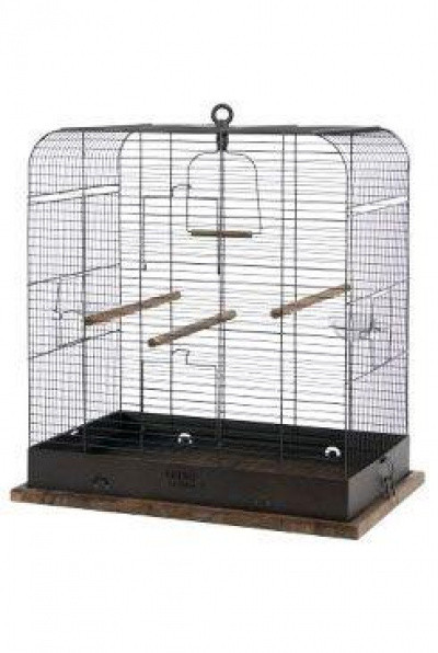 Klec ptáci Retro Madeleine kov/dřevo 54x34x53cm Zolux