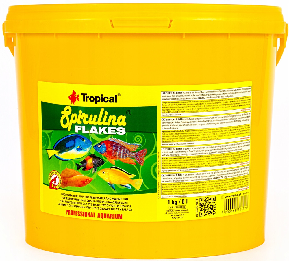Tropical Spirulina Flakes 5000 ml