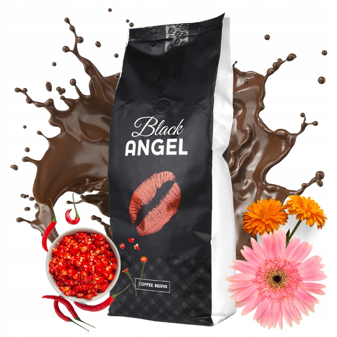 Káva zrnková Black Angel 85/15 1kg