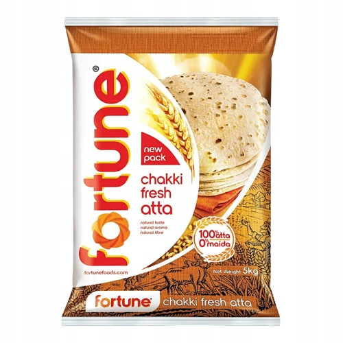 Fortune Chakki Atta celozrnná pšeničná mouka (balík 2 x 5 kg) 10kg