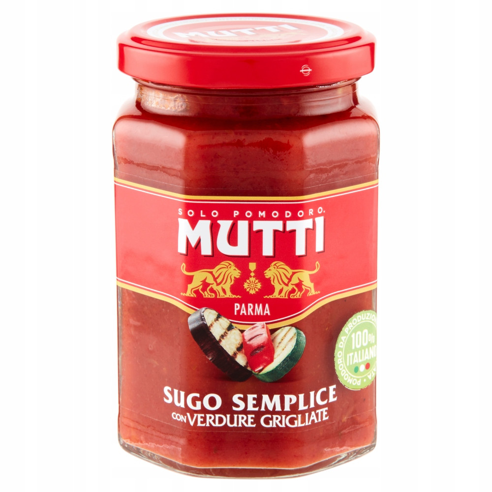 Sada 6 kusů Omáčka Verdure Grigliate Mutti 280 g