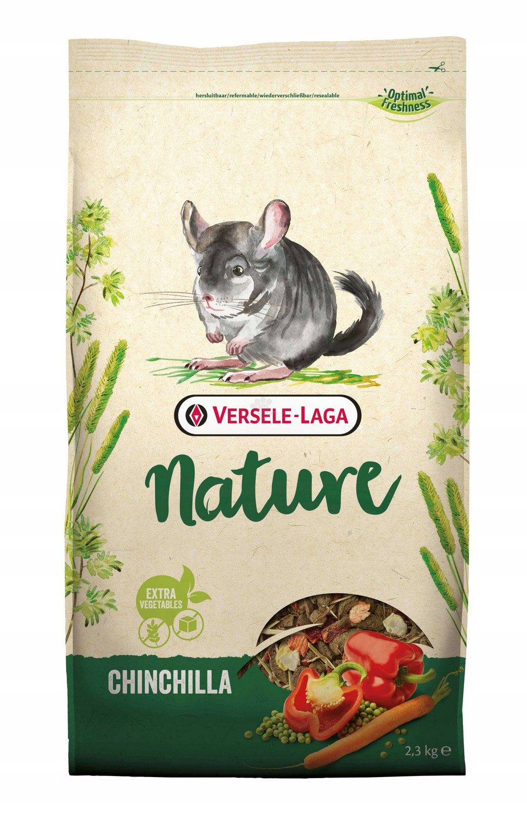 Versele-laga 2,3kg Činčila Přírod