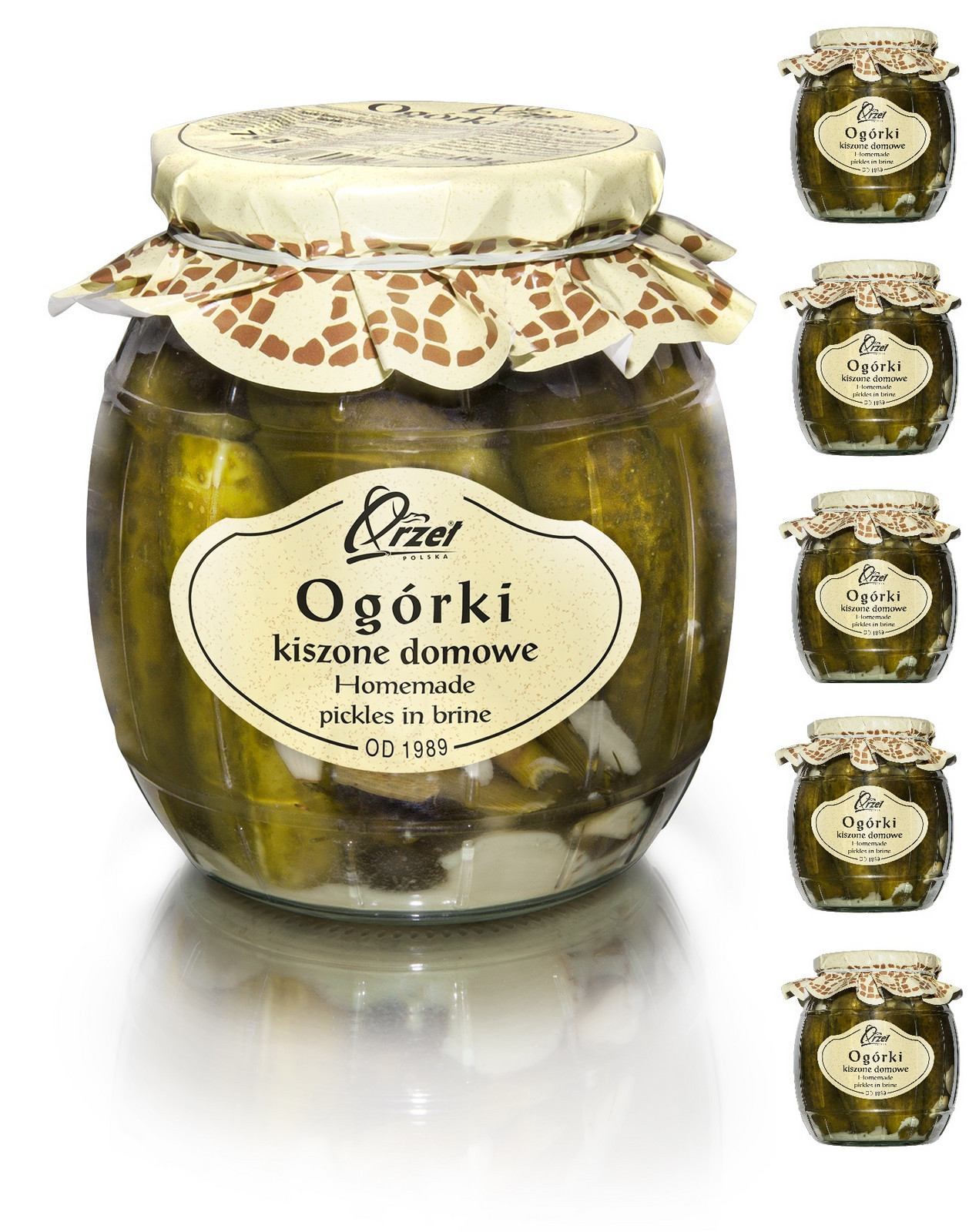 Orzeł Polska Okurky Kysané Domácí 6x750g