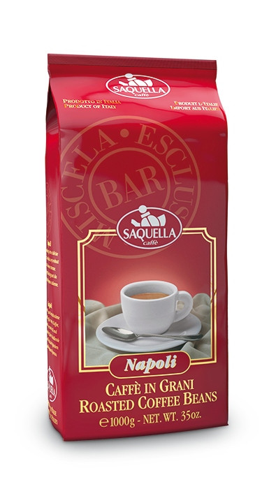 Saquella Káva zrnková Napoli Bar 1kg