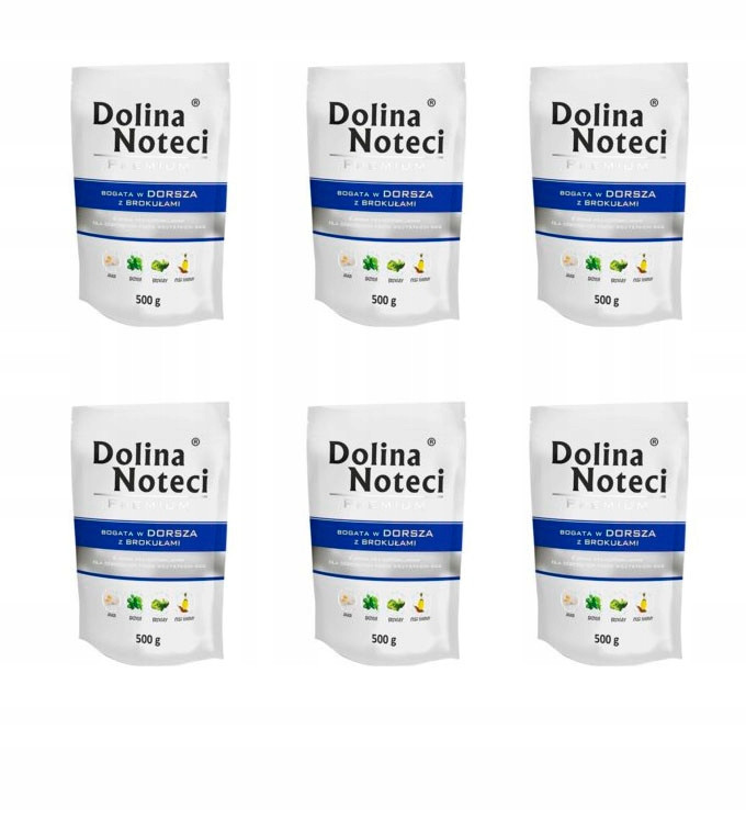 Dolina Noteci krmivo mokrá příčesek 6х 0,5 kg