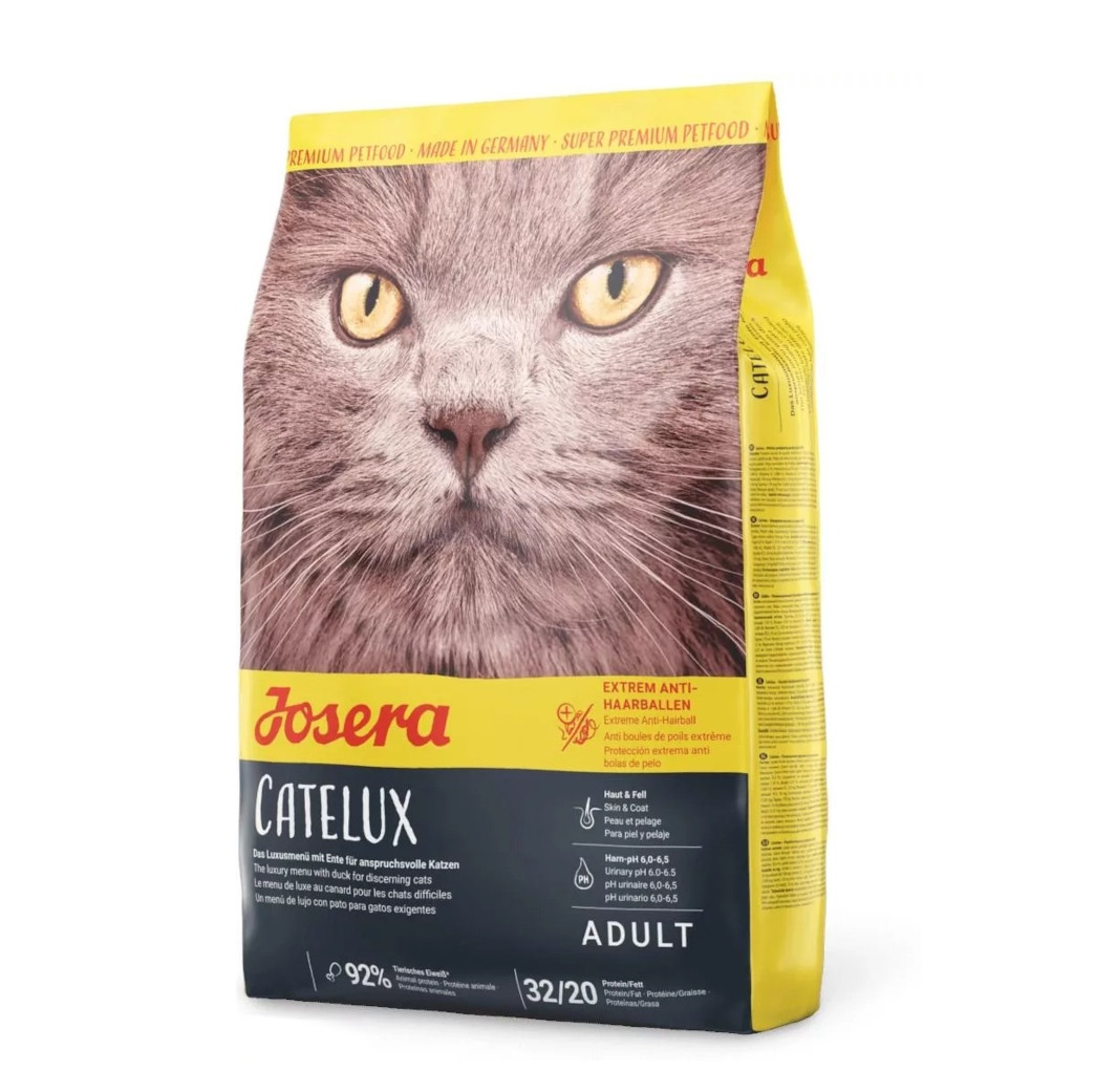 Josera Catelux na vlasové koule 10kg Odpuzování