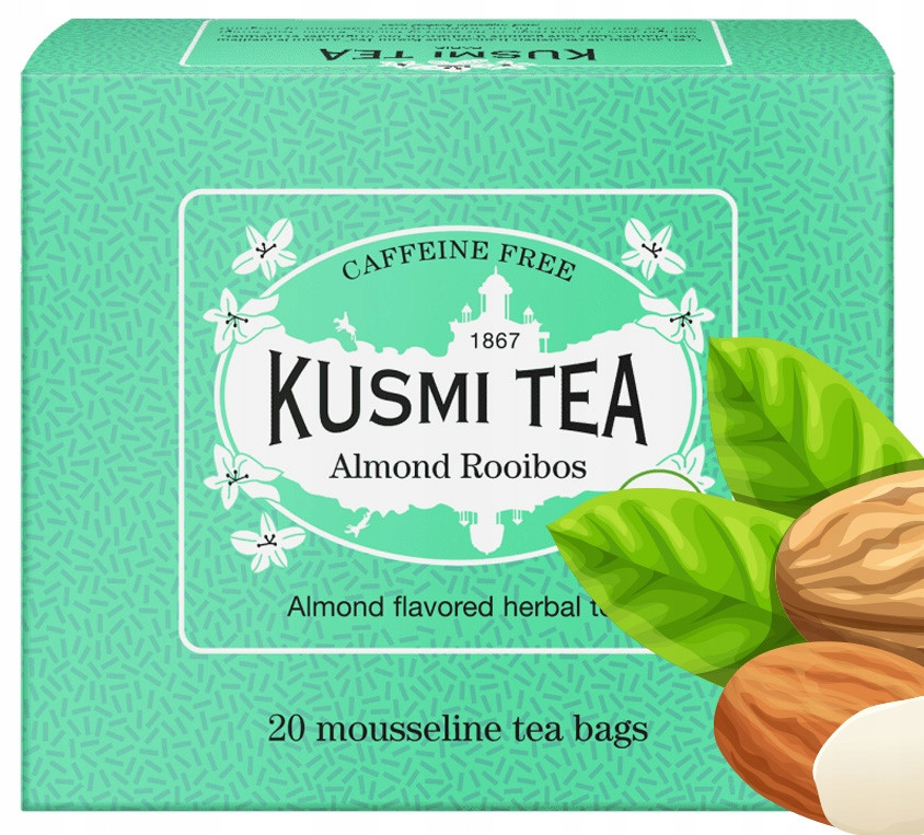 Almond Rooibos Kusmi čaj mandlový sáček