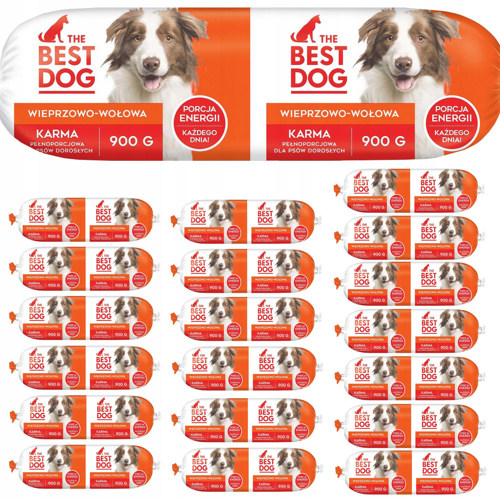 Krmivo Pro Psa The Best Dog (20 x 900G) Sokolů