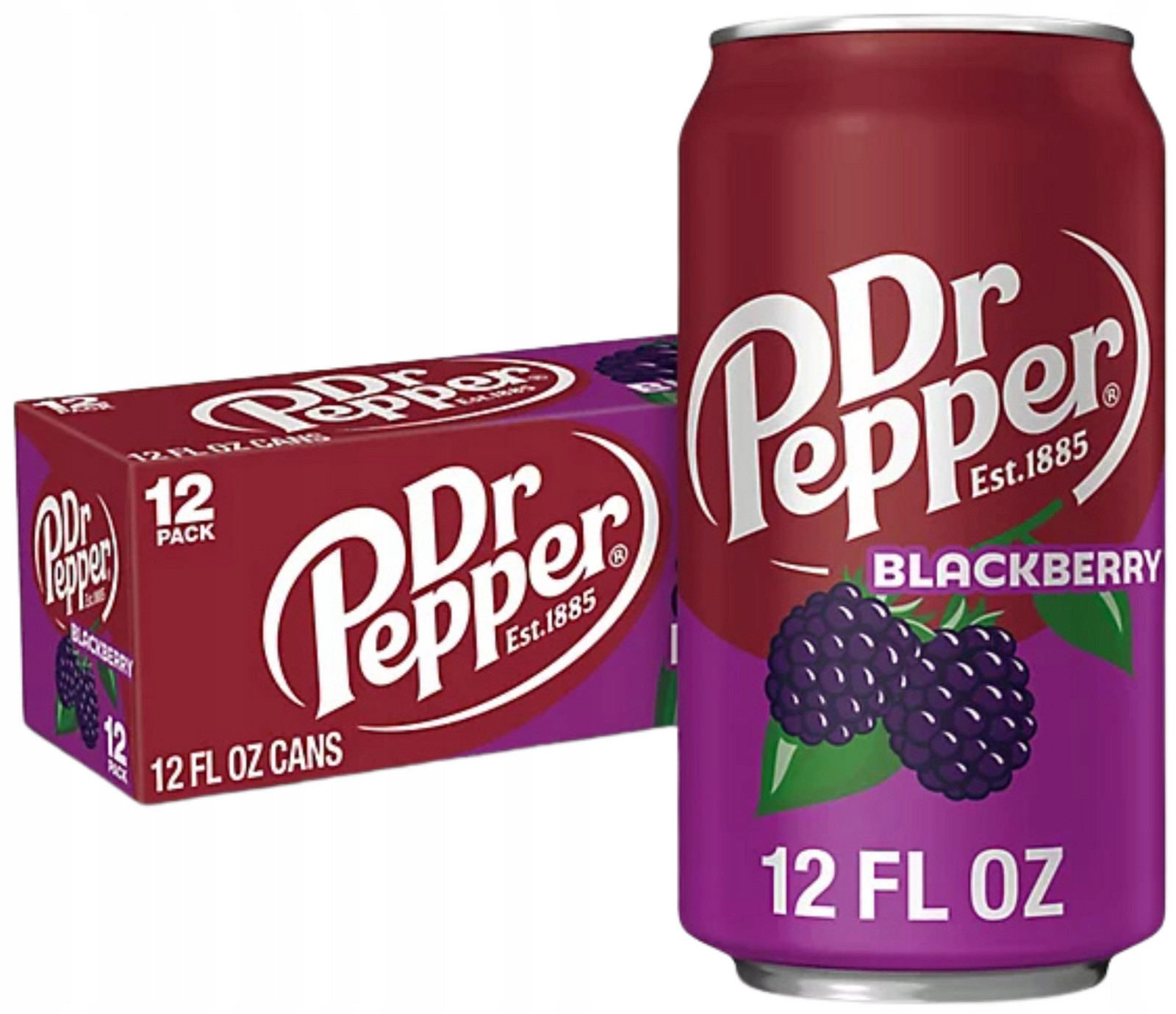 Dr. Pepper Blackberry Usa 12×355ml