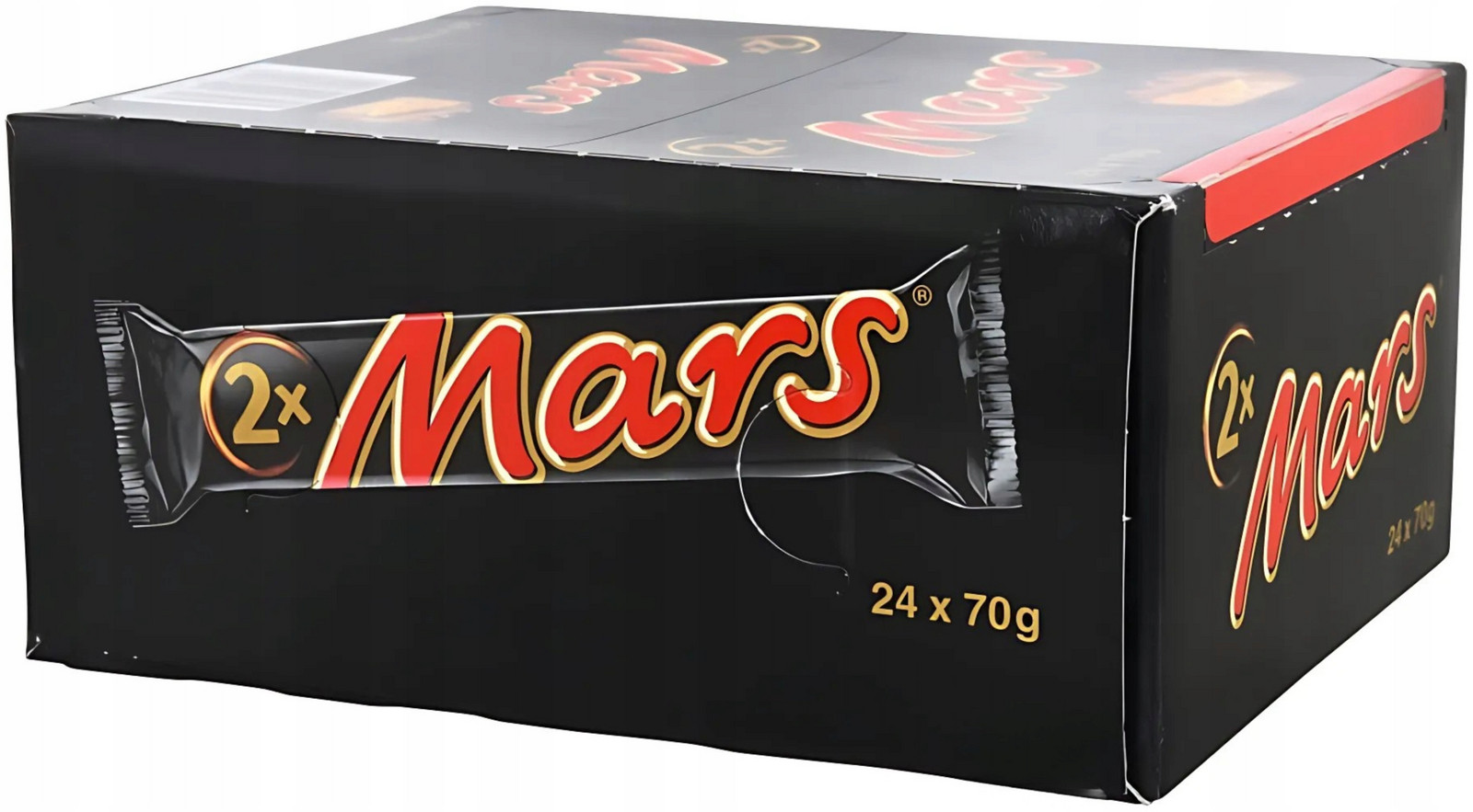 Mars Mléčná čokoláda plněná nugátem a karamelem 24 x 70g