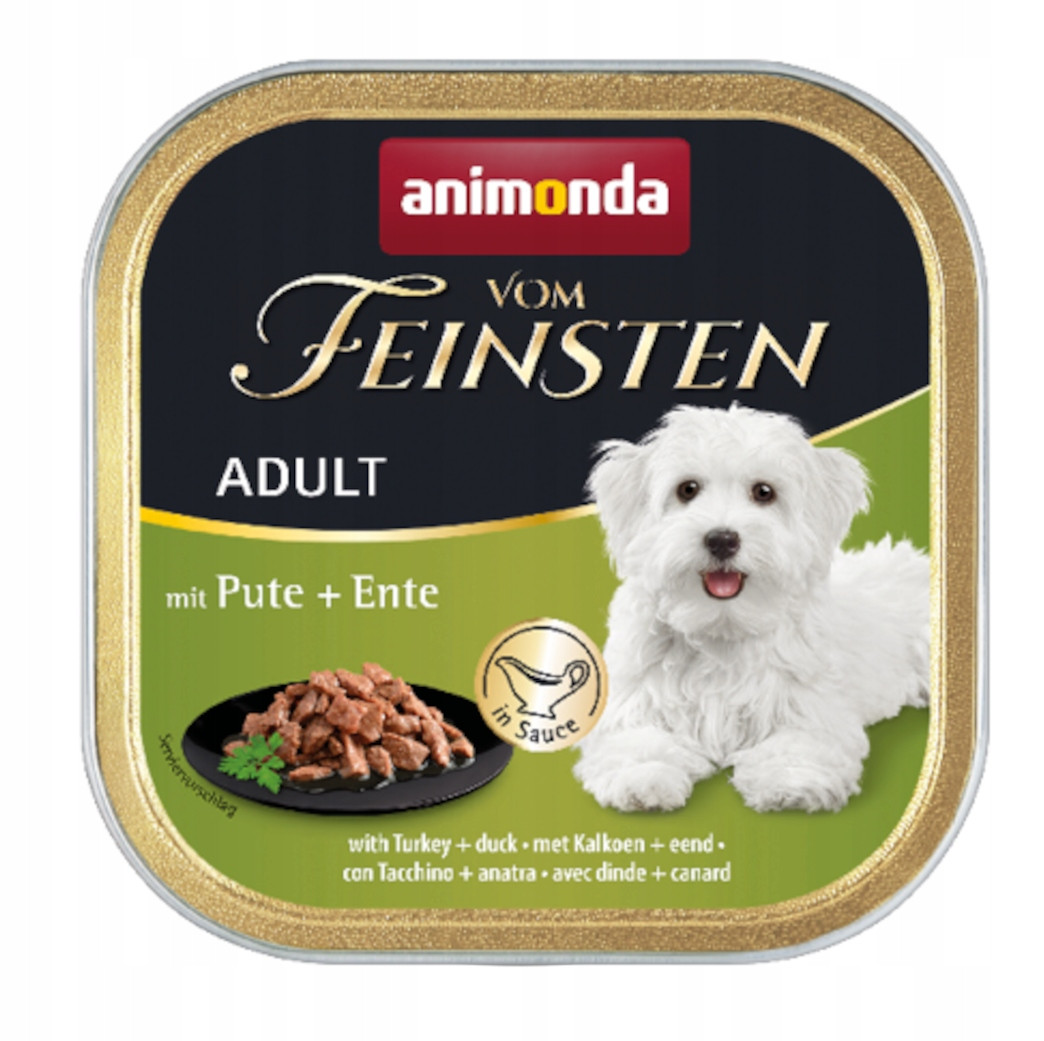 Animonda Vom Feinsten Krůta Kachna v omáčce 12x150g Masové kousky