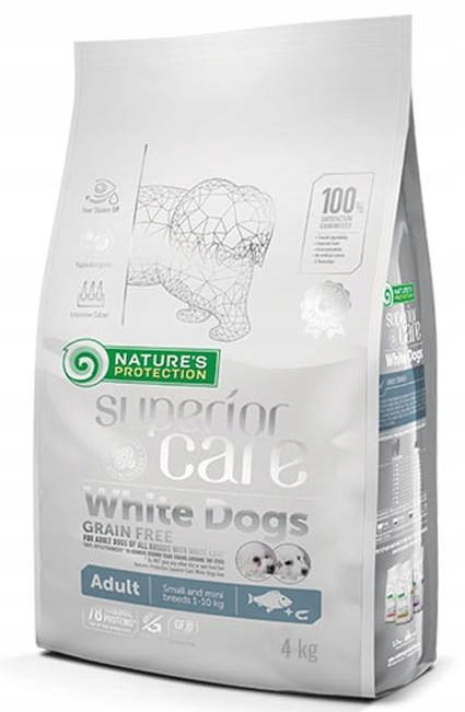 Nature's Protection White Small Dog Fish 4 kg