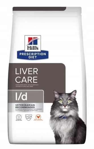 Hill's Pd Feline L/D Krmivo Pro Kočky S Jaterní Insuficiencí 1,5 kg