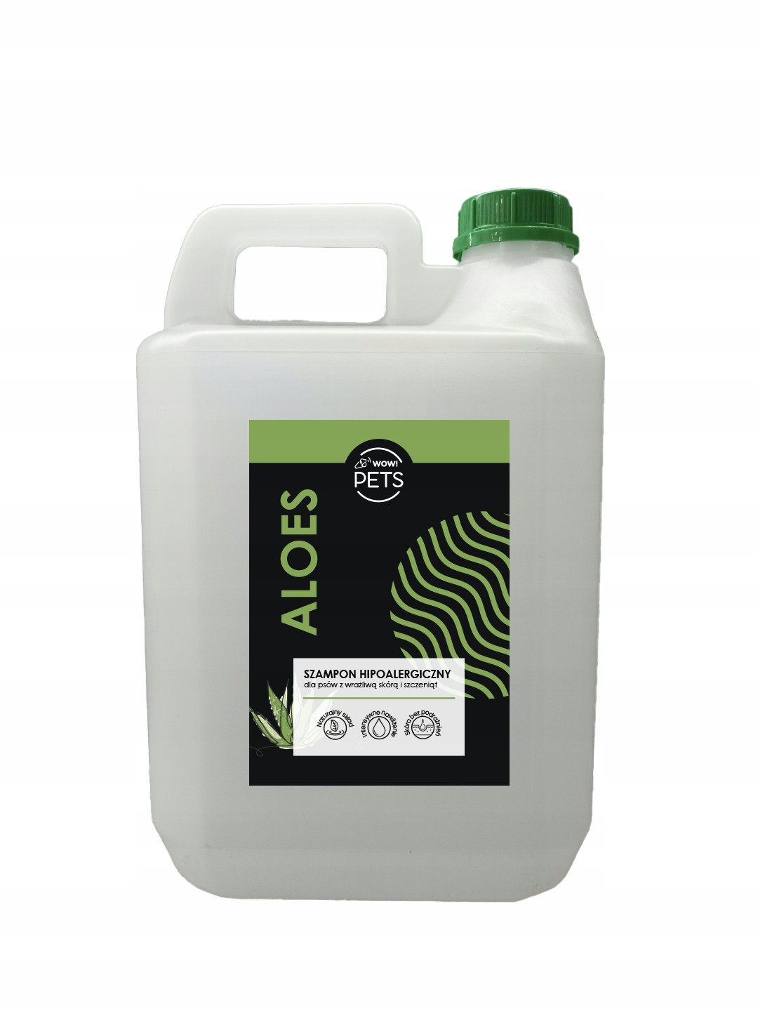Šampon na srst hypoalergenní přírodní Aloe 5000 ml hydratuje Wowpets