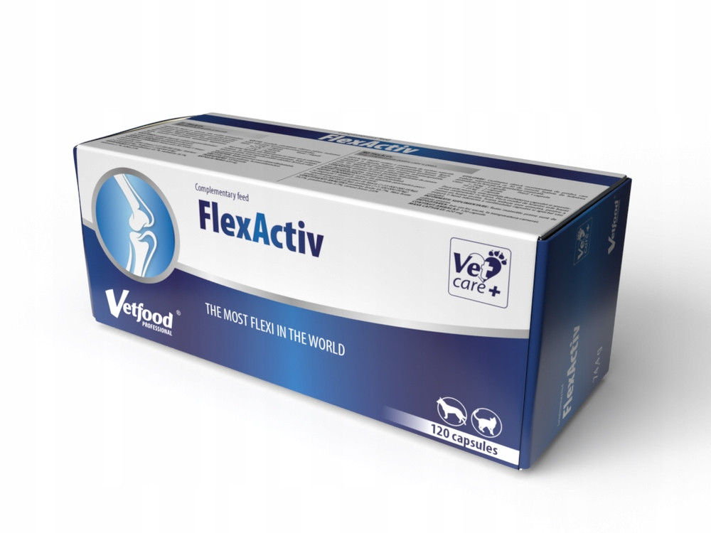 Vetfood FlexActiv 120 kapslí.