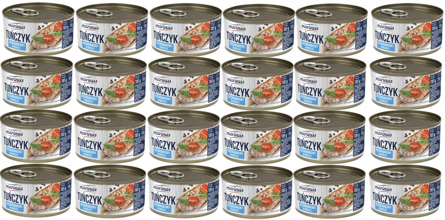 Tuňák rozdrcený na kousky ve vodě Marinus 185 g