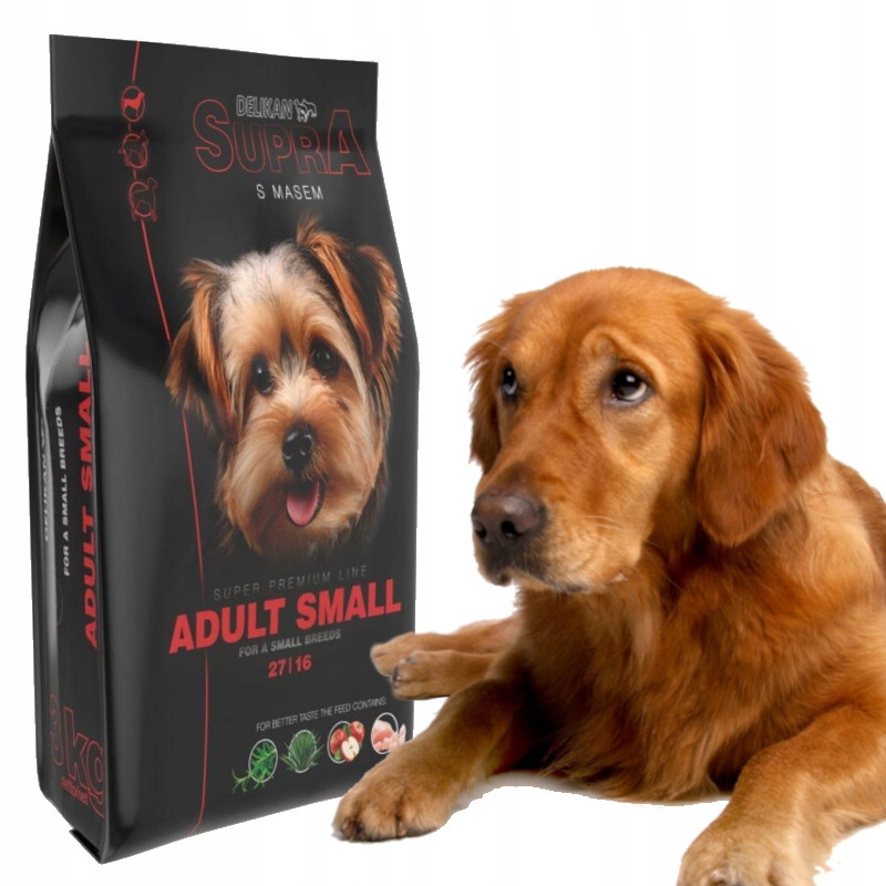 Delikan Supra Adult Small Psi malých plemen Krůta 3kg