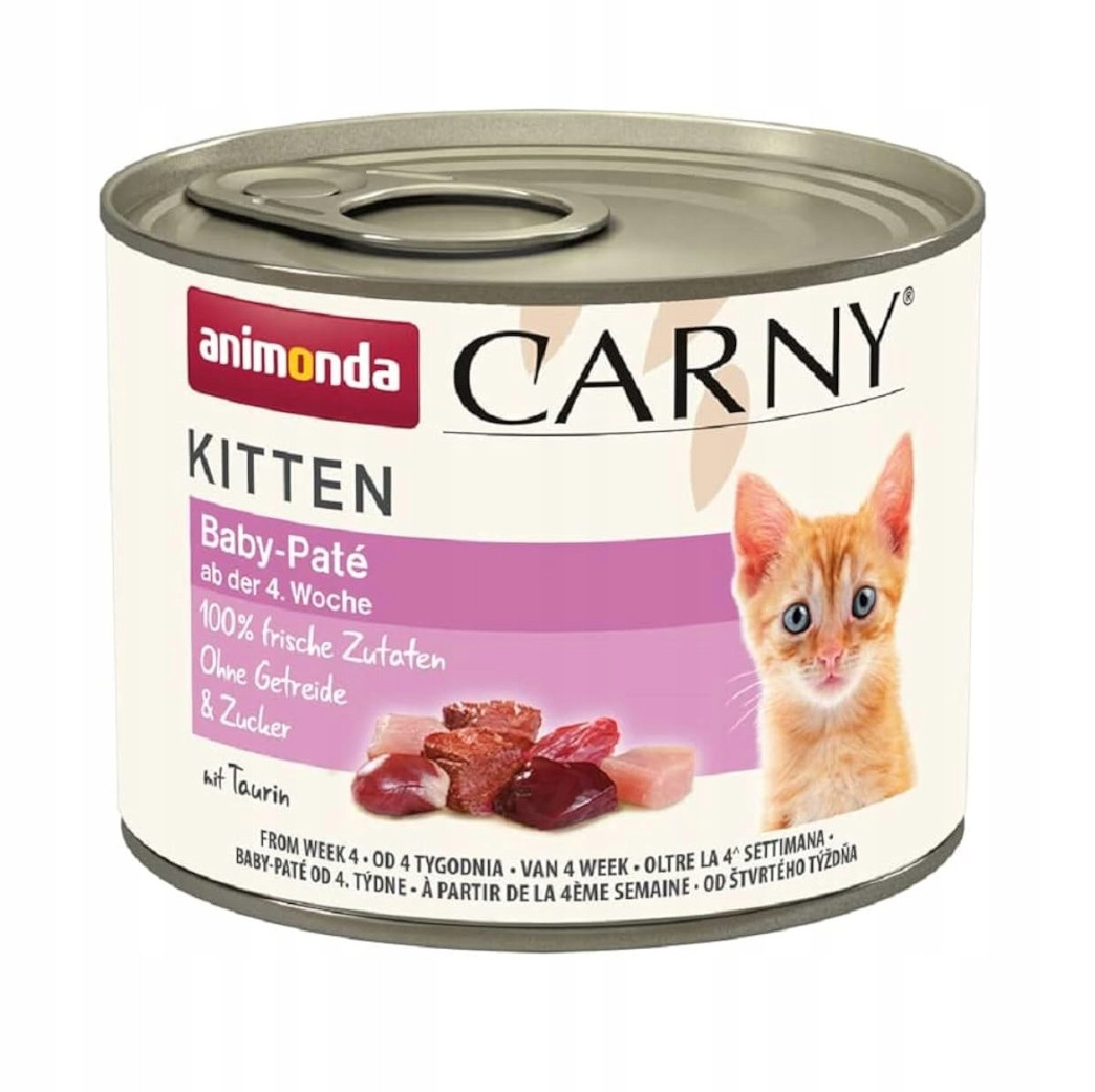 Animonda Carny Kitten Baby Pate 12x200g Hypoalergenní pro koťata