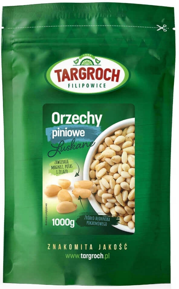 Targroch Piniové ořechy Loupané Zdravé Potraviny 1kg