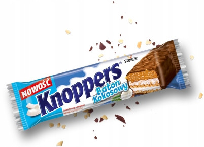 24x Knoppers Tyčinka 40G Kokosový -| displej Storck