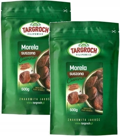 2x Targroch Meruňky tmavé sušené na slunci 500g