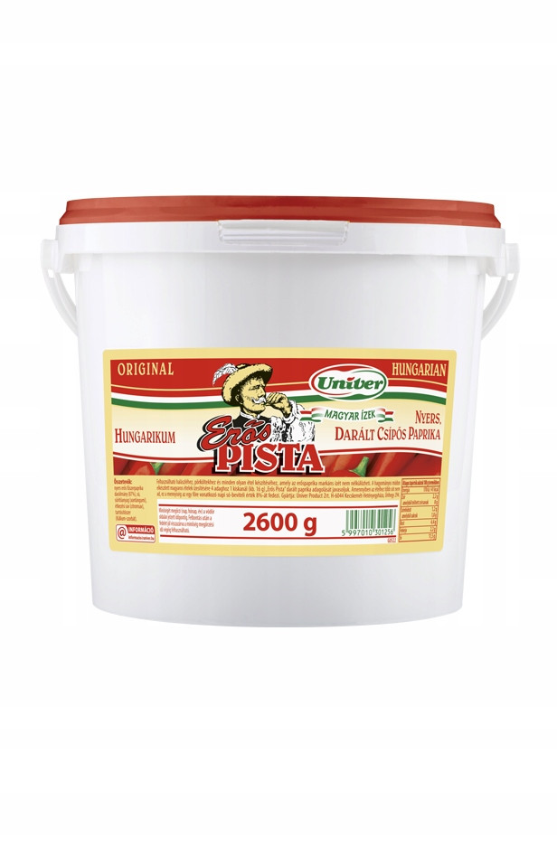 Erős Pista Ostrý steak 2600 g paprikové pyré