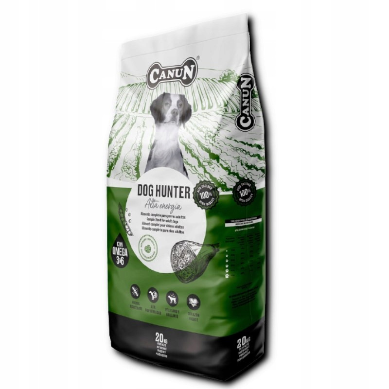 Canun Dog Hunter 20 kg krmivo pro aktivní psy