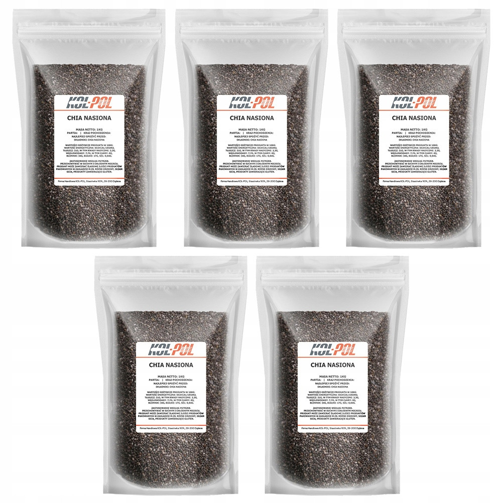 chia semínka 5kg šalvěj hispánská vysoká kvalita