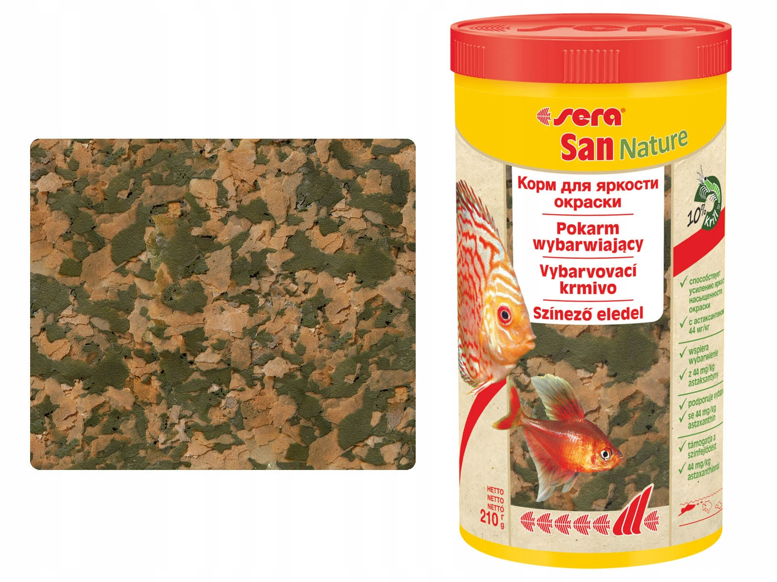 Sera San natura vločky 5000 ml 1 kg neoriginální obal