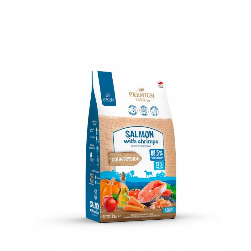 Pokusa Losos s krevetami Adult 3 kg