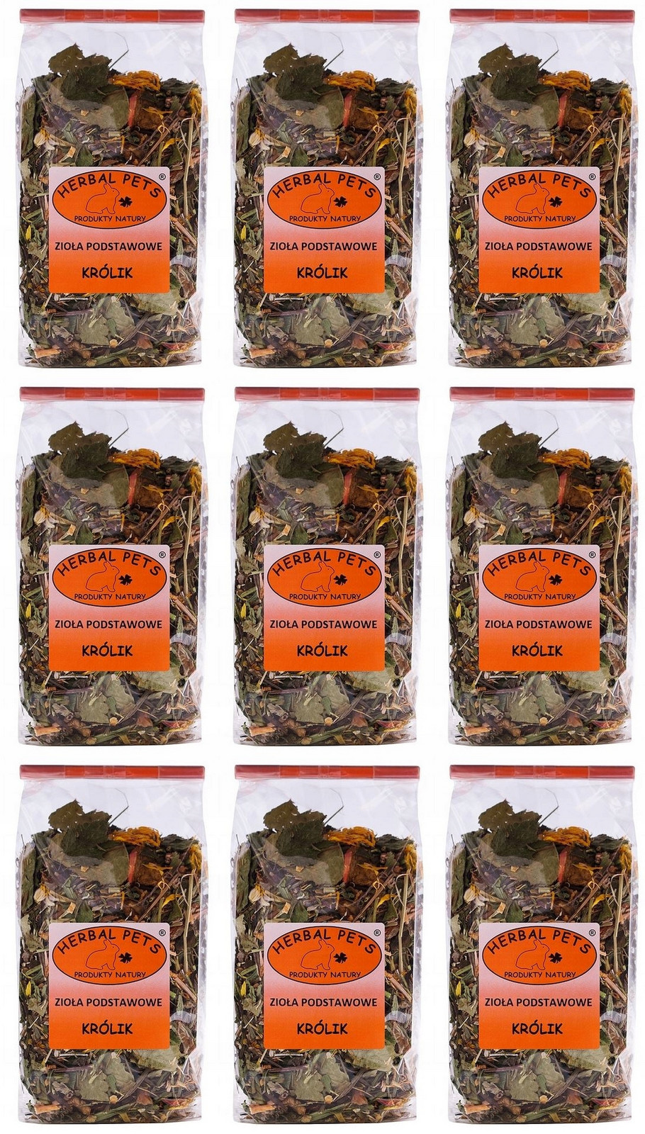 Bylinky pro králíky Herbal Pets základní 9x125 g