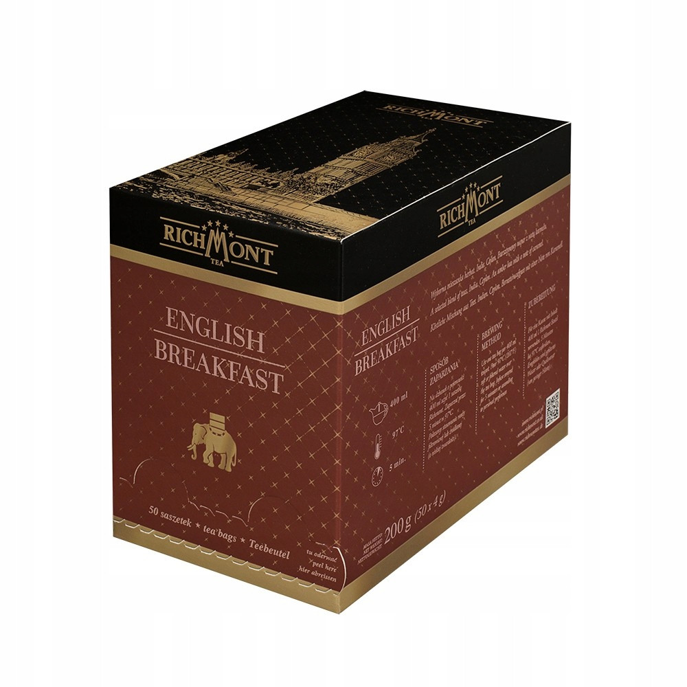 Anglický snídaňový Čaj Richmont 50 ks