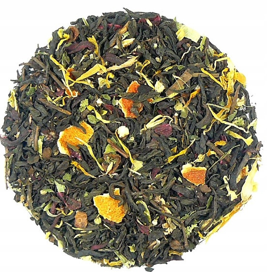 čaj Černá Podzimní koblihy pomeranč růže 1kg