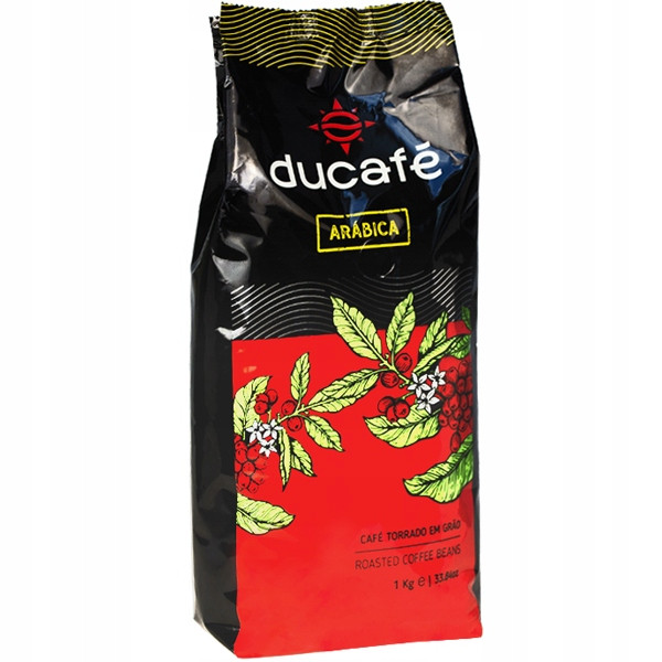 Káva zrnková Ducafe Arabica 1kg zrna 100% Arabica z Brazílie