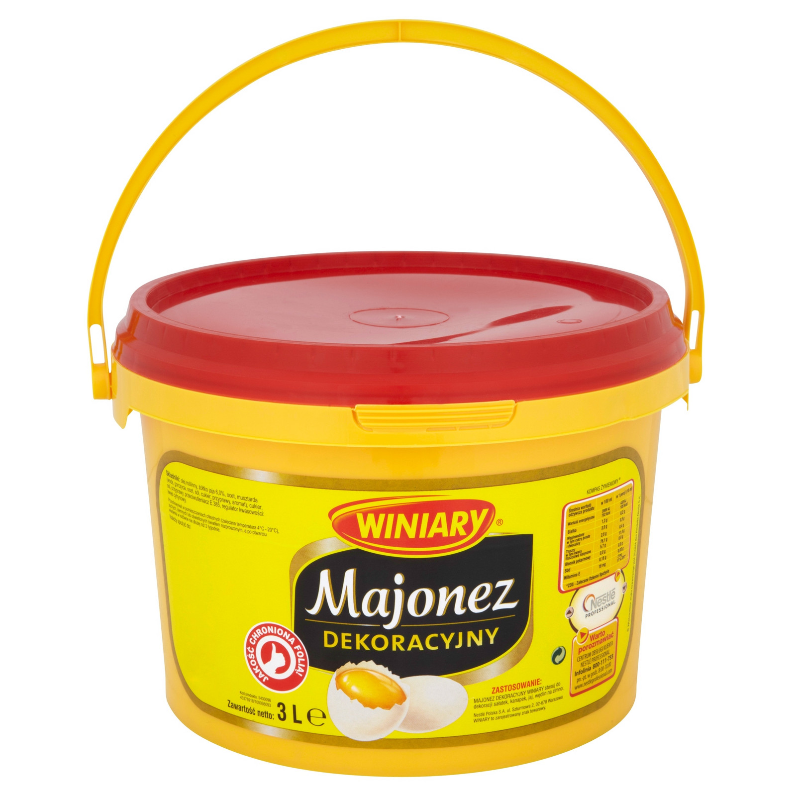 Dekorativní majonéza Winiary 3000 ml 2973 g