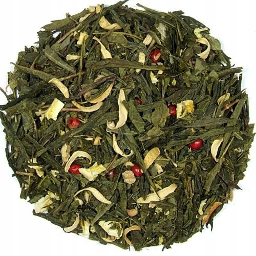 čaj Zelená Sencha Zázvorovo-oranžová 1kg