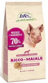 Life Dog Suché Krmivo 12kg Dospělí Bohatí Na Veř